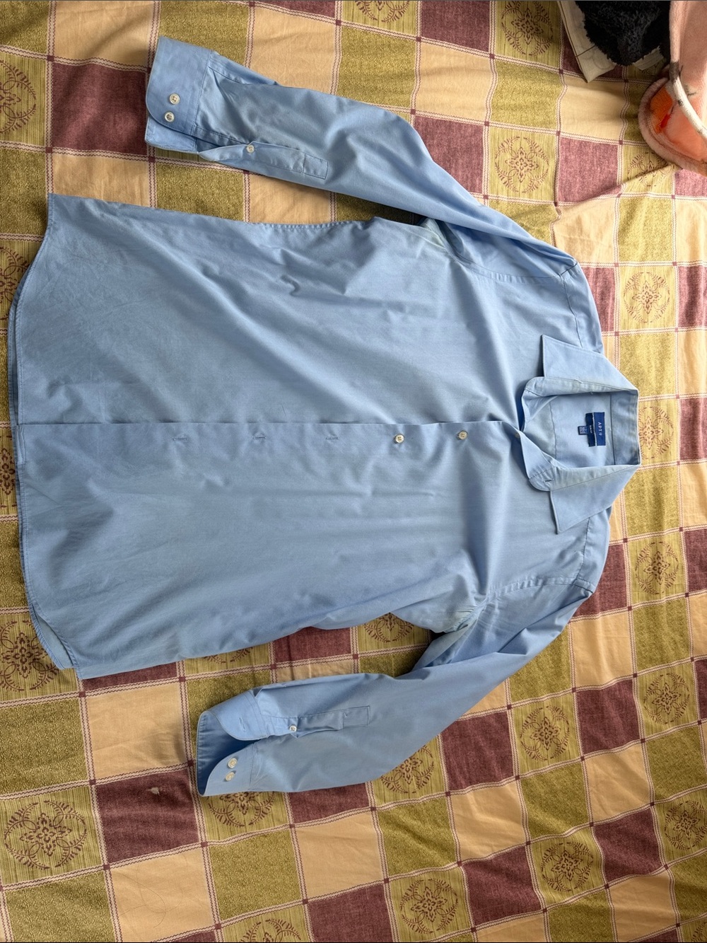 Light Blue Men's Dress Shirt - Classic Button-Up